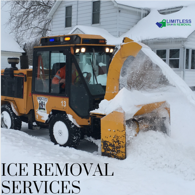 Reliable ice removal services
